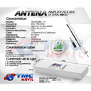 ANTENA YAGI TASKER 60DB + 10M CABLE RG6 PPC BELDEN CONECTOR F