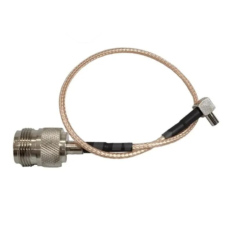 CONECTOR PIGTAIL N HEMBRA A TS-9 MACHO/ CABLE OXIGENADO 25CM