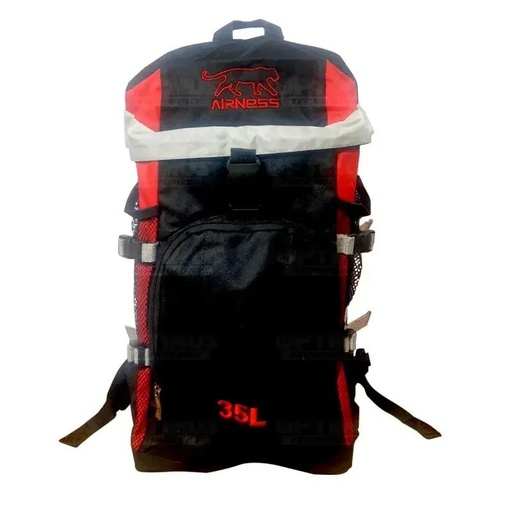 [MCHR35L] MALETA MOCHILA OPTIMUS TRAVELS 35L (ROJO)